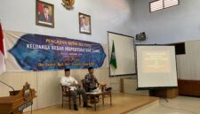 Jhon Husein Muhammad saat memberikan materi di Inspektorat Ciamis