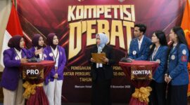 Ilustrasi Kompetisi Debat Pemilu Tahun 2026, Foto: AI.