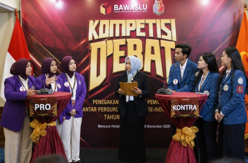 Ilustrasi Kompetisi Debat Pemilu Tahun 2026, Foto: AI.